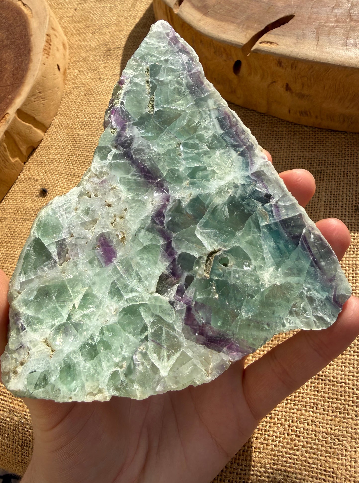 Fluorite Slab
