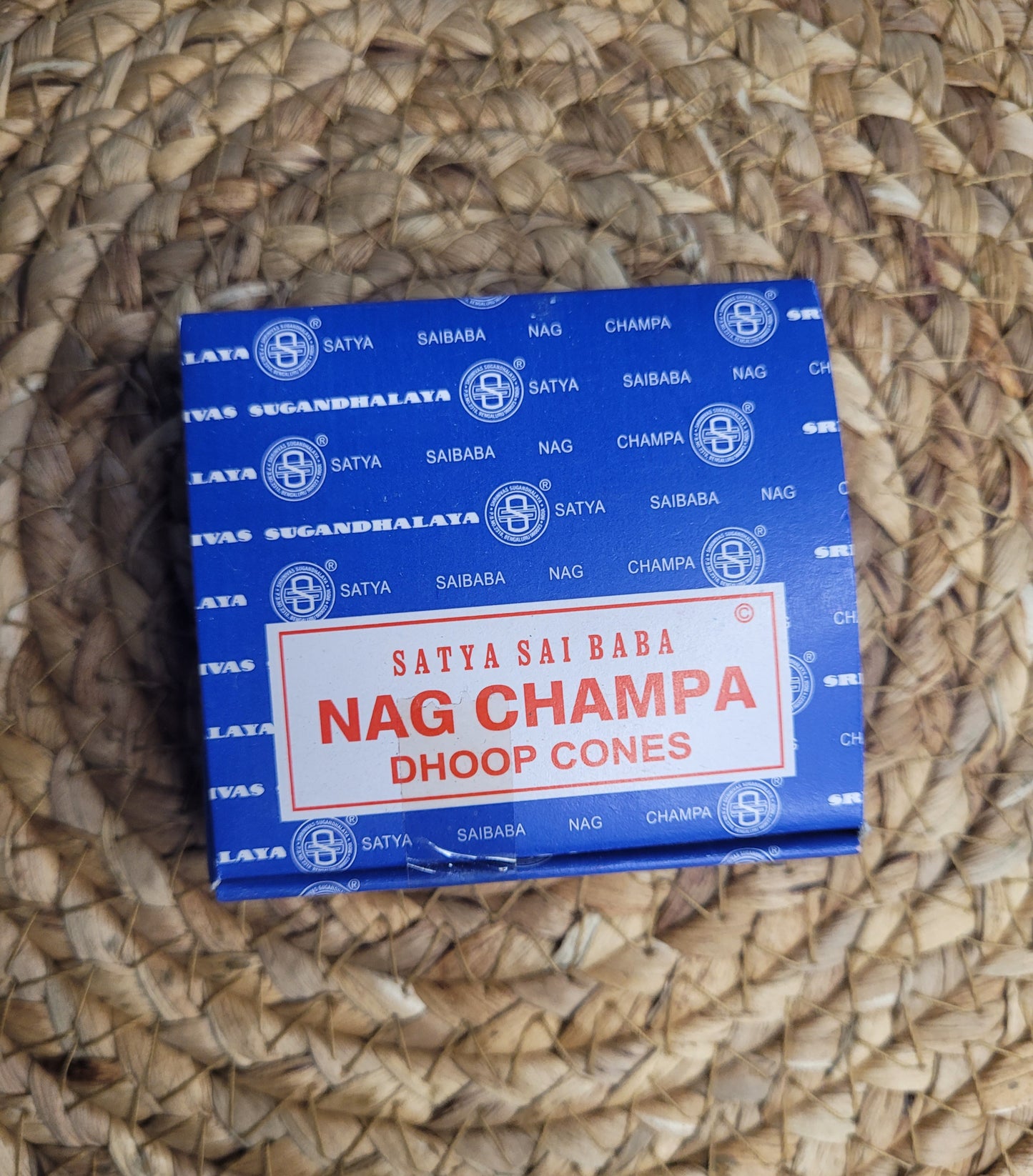 Nag Champa Incense Dhoop Cones 12pk