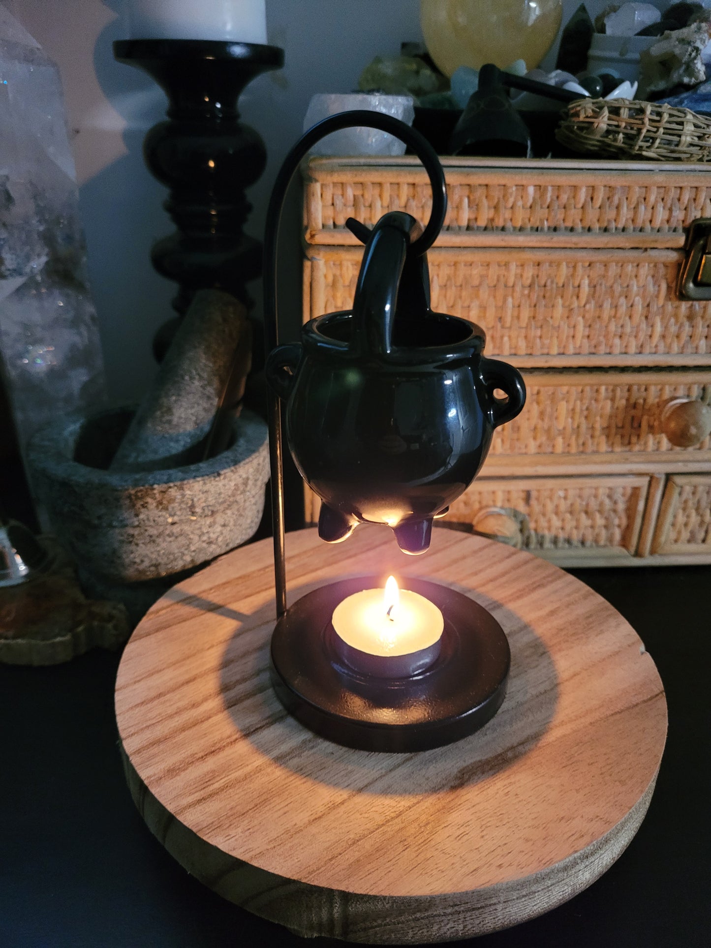 Hanging Cauldron Oil/Melt burner