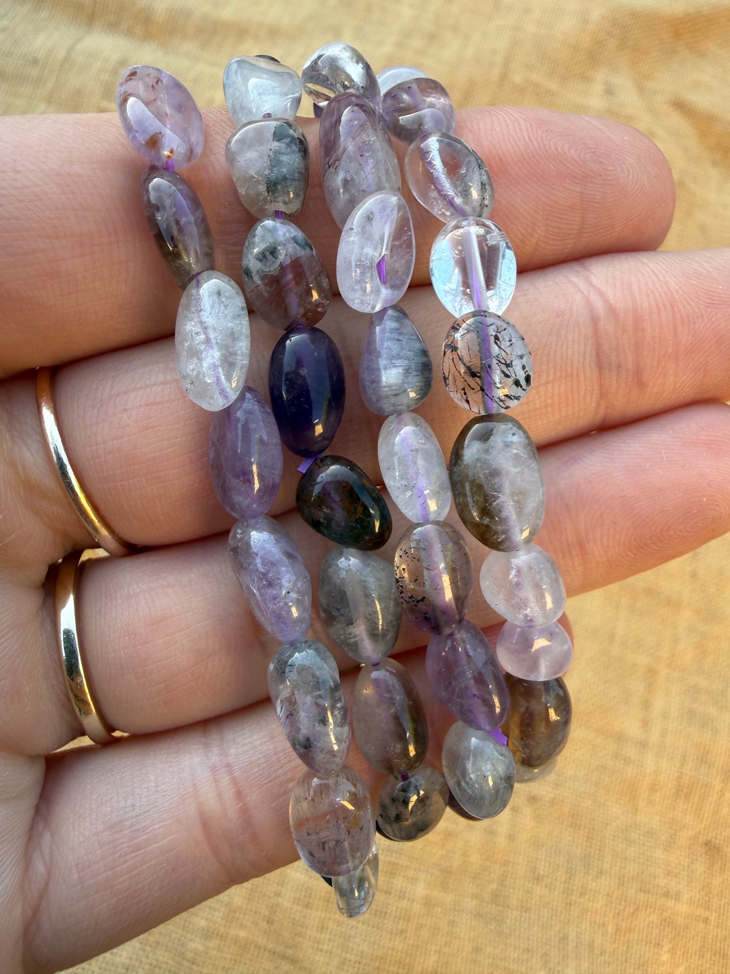 Auralite 23 Nugget Bracelet