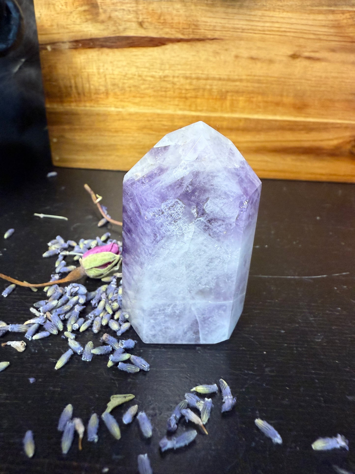 Chevron Amethyst Tower