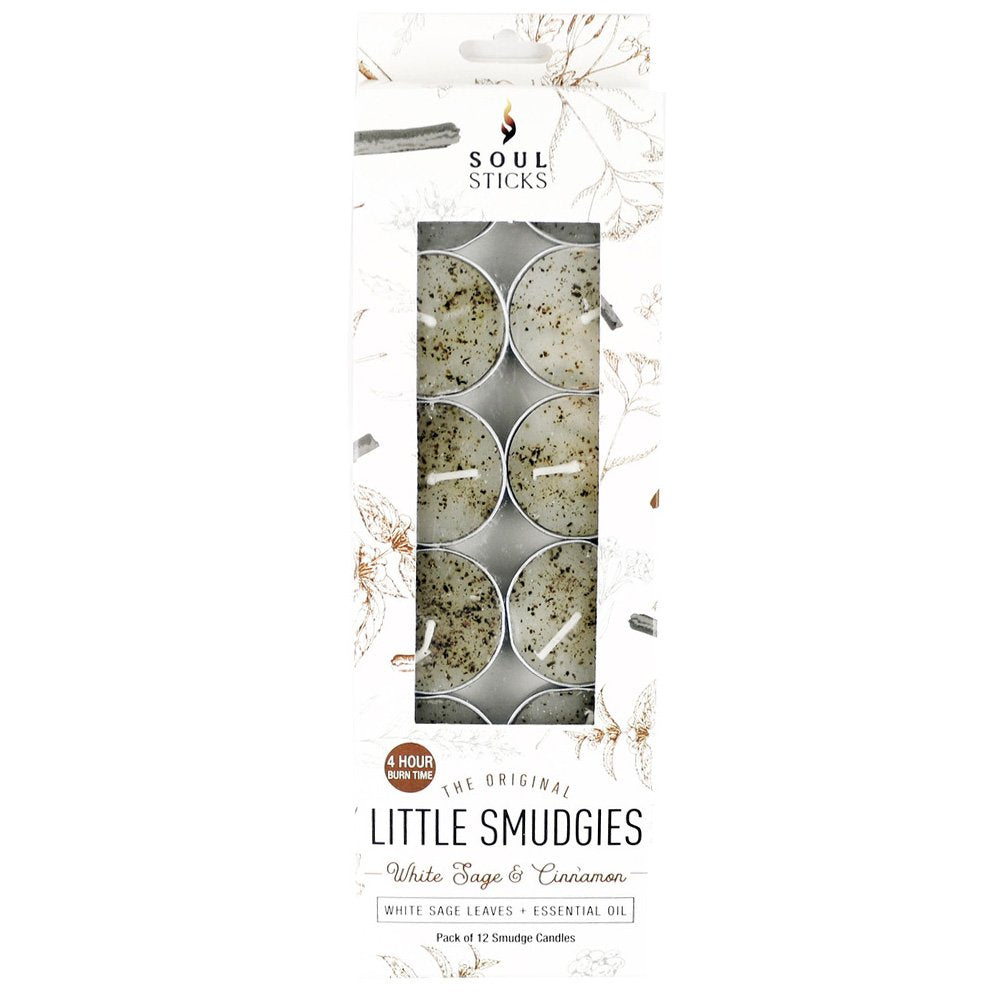 Little Smudgies Tealight Candles | Cinnamon