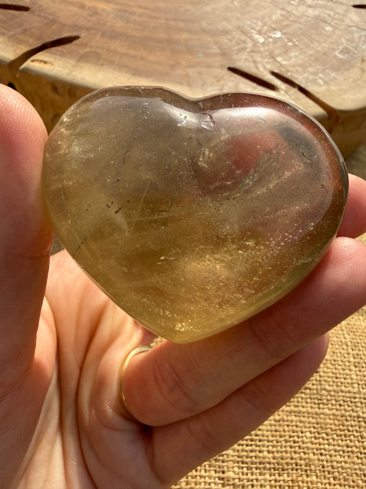 Smokey Quartz Heart