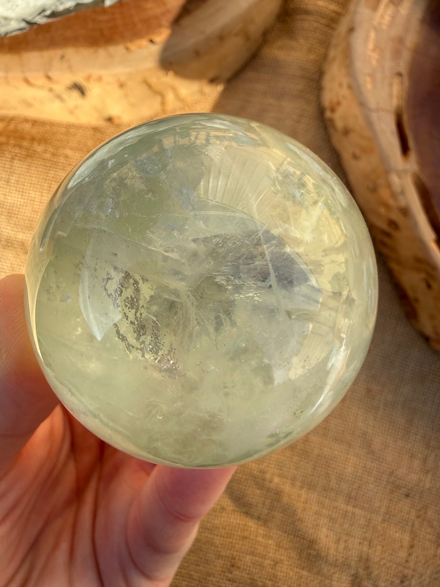 Fluorite Sphere | Green