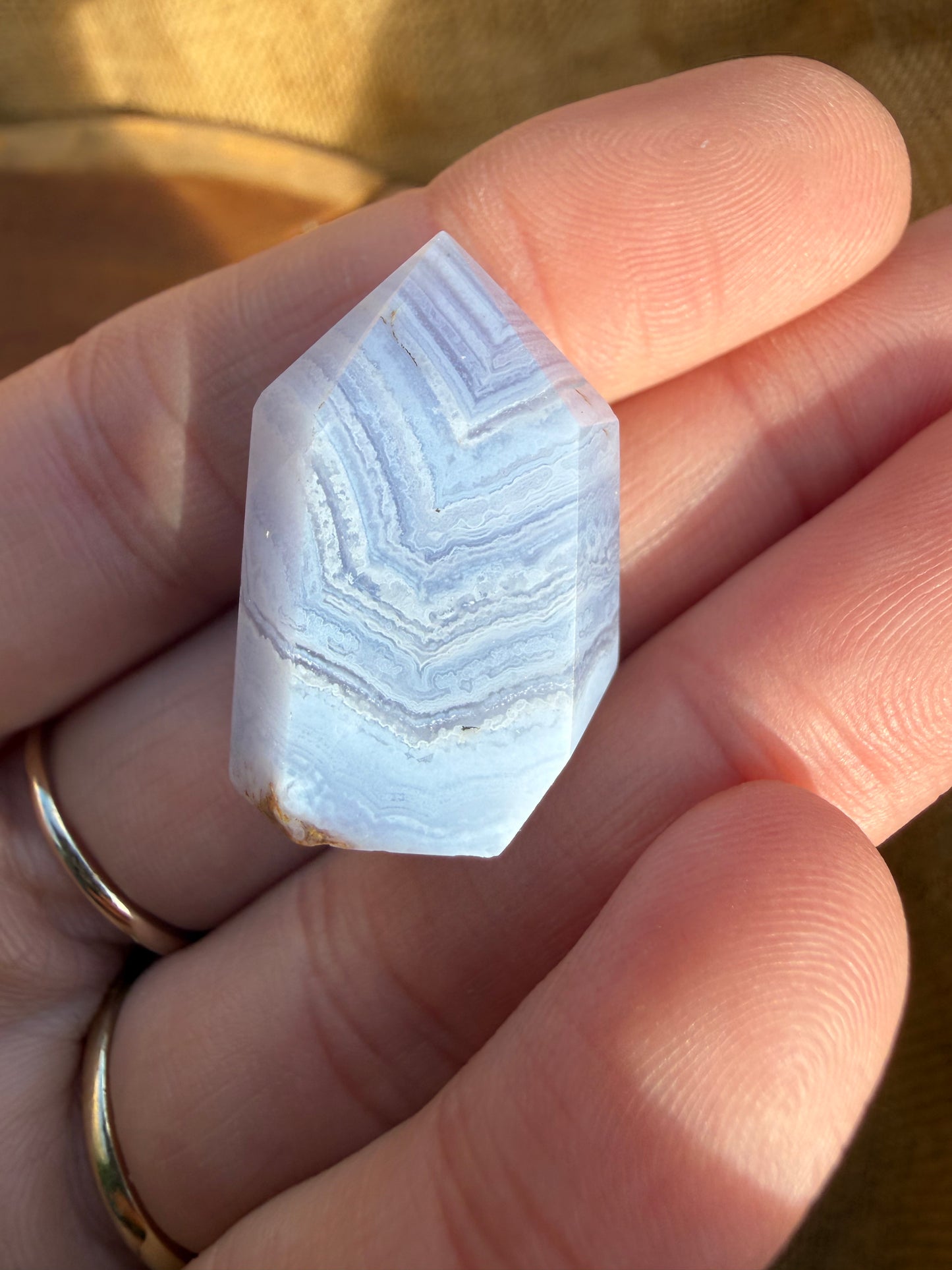Blue Lace Agate Mini Towers