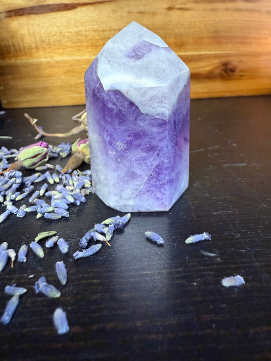 Chevron Amethyst Tower