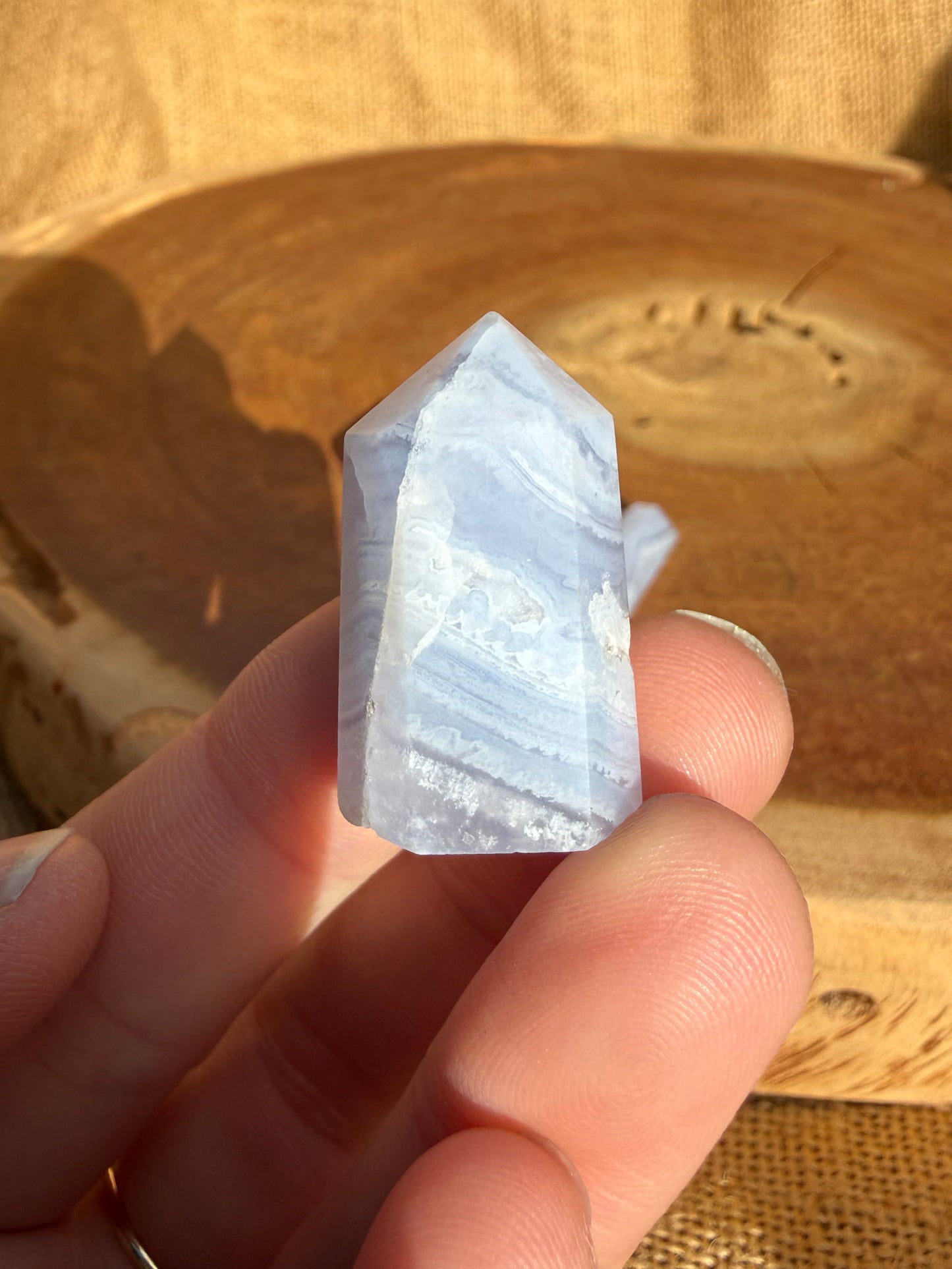 Blue Lace Agate Mini Towers