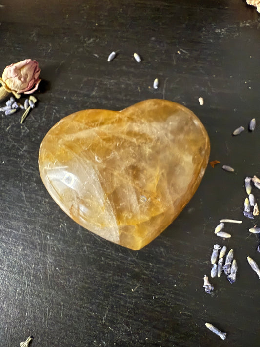 Golden Healer Puffy Heart