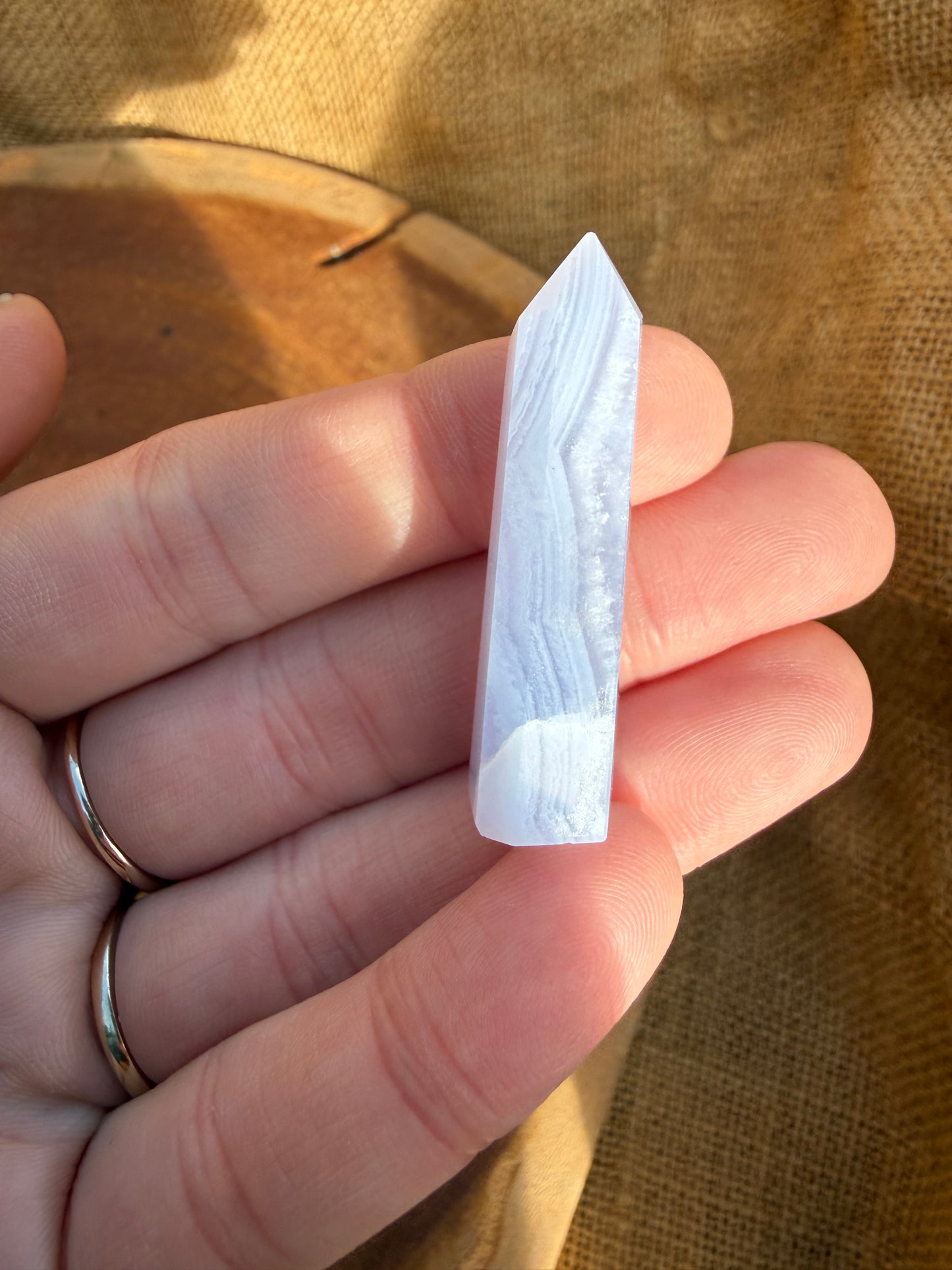 Blue Lace Agate Mini Towers
