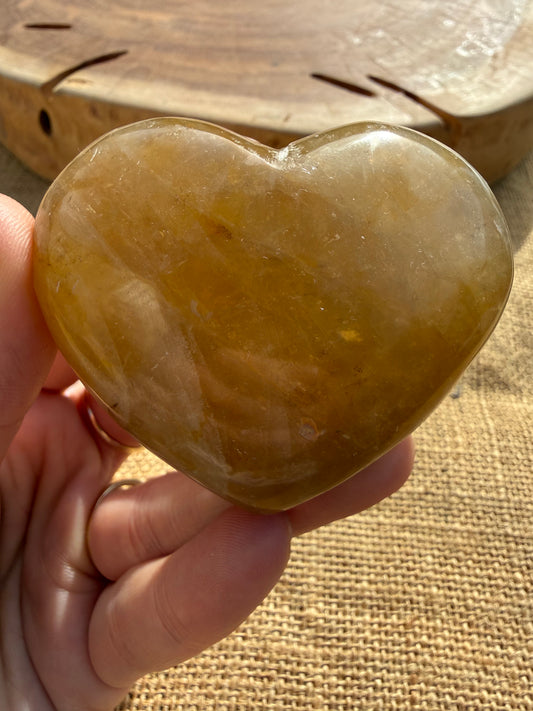 Golden Healer Puffy Heart