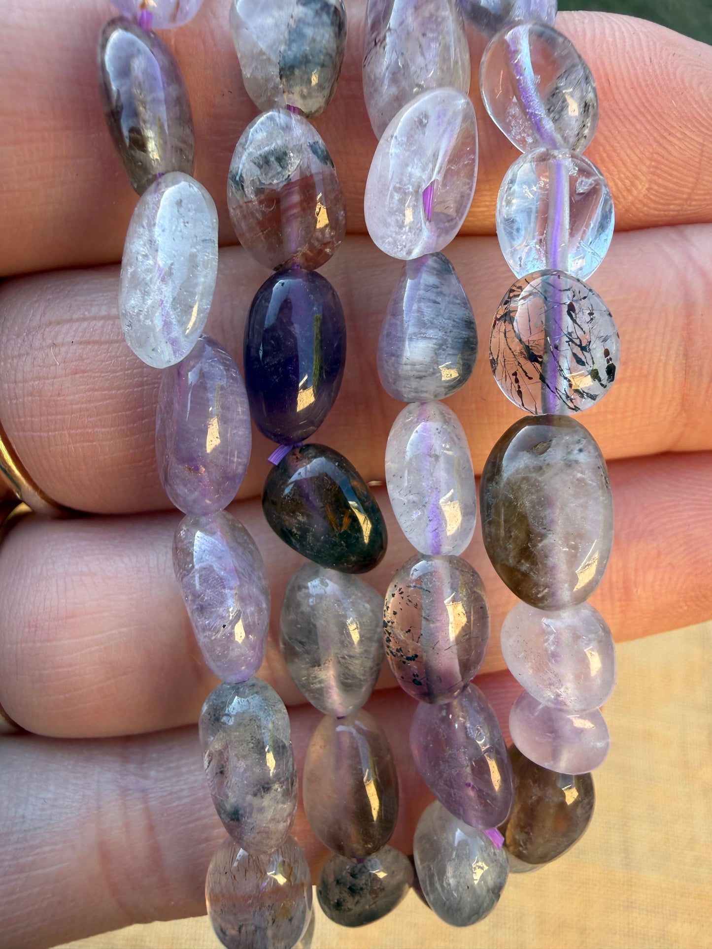 Auralite 23 Nugget Bracelet