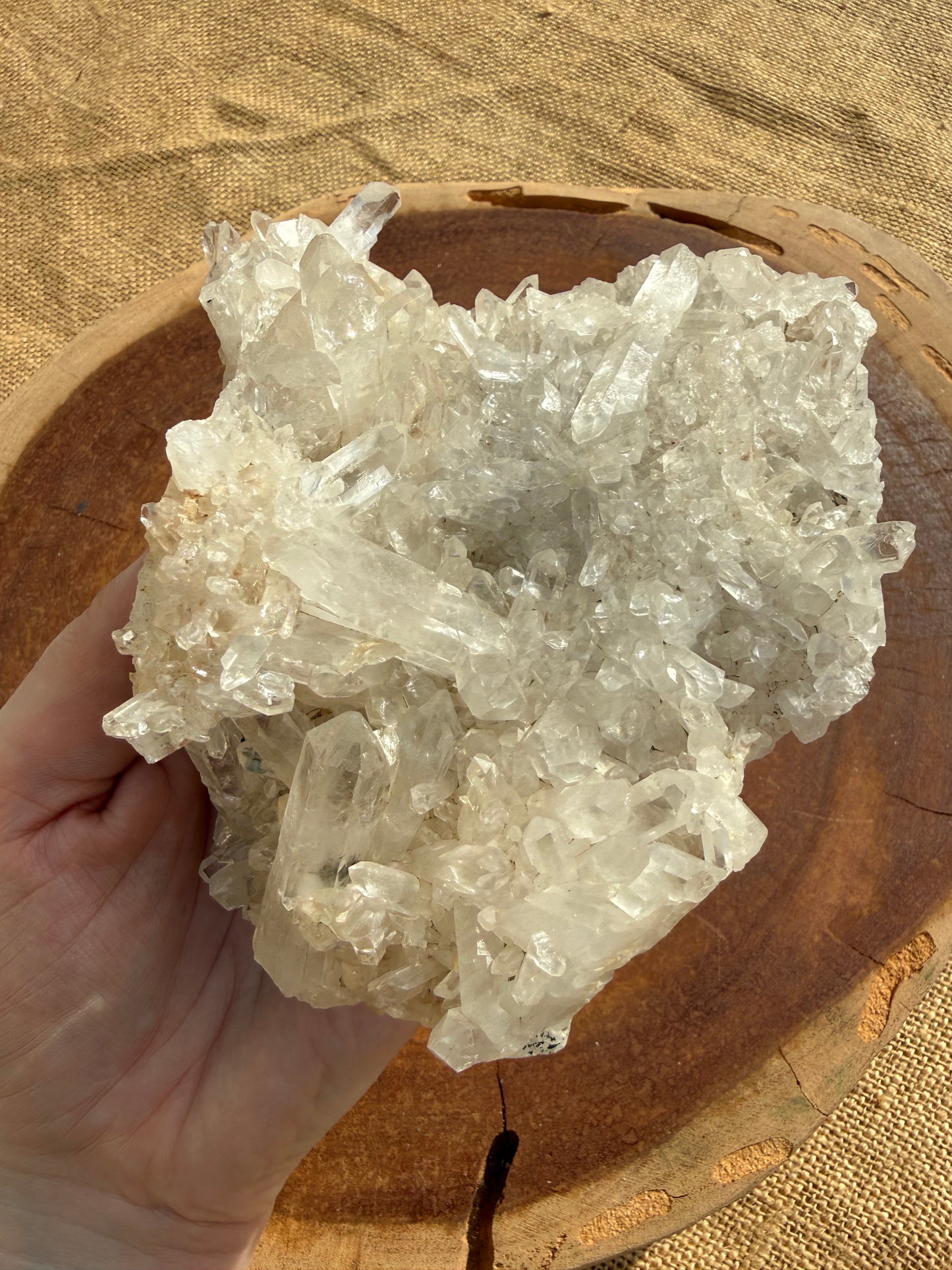 Clear Quartz Cluster