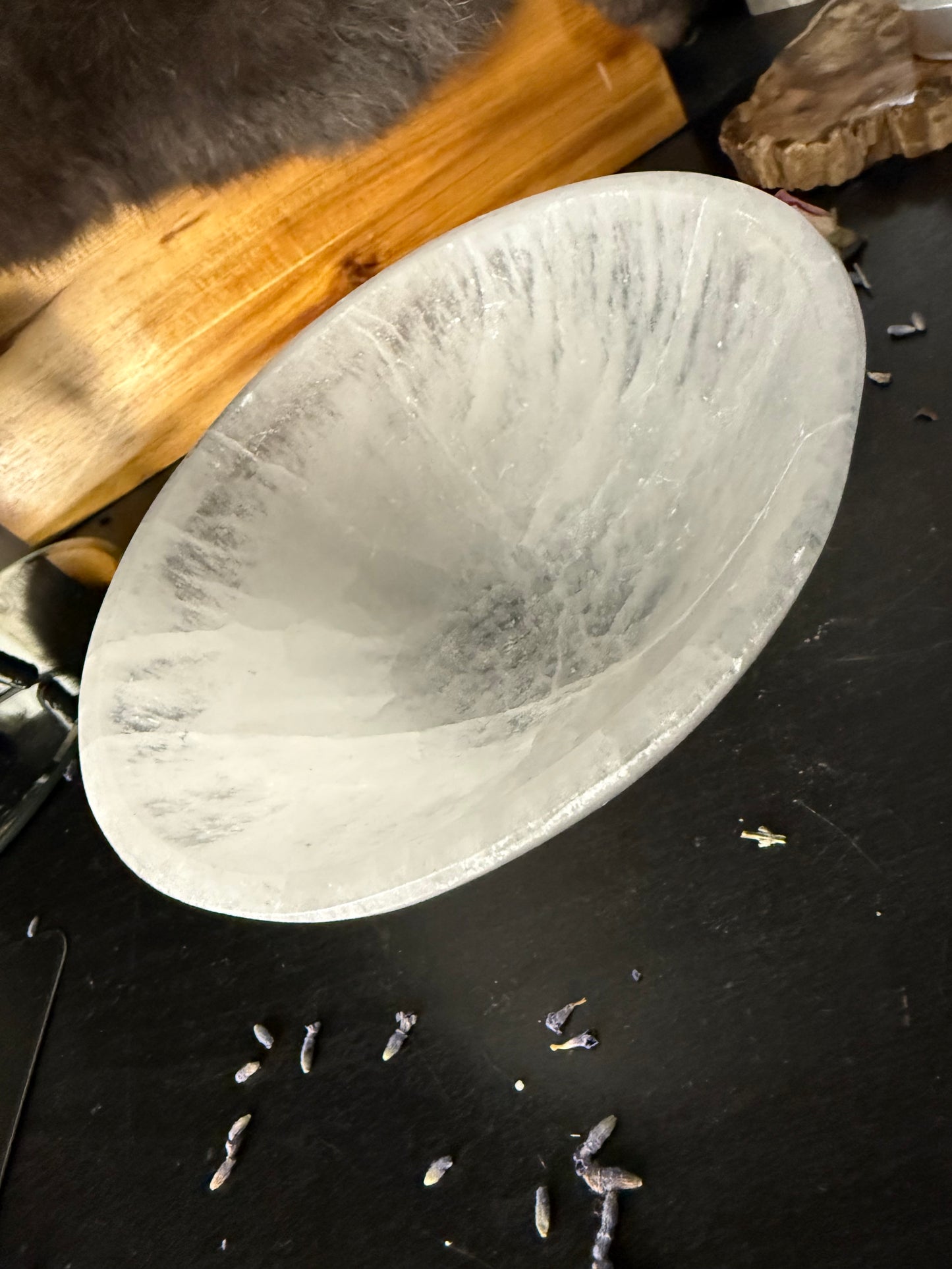 Selenite Bowl / Large