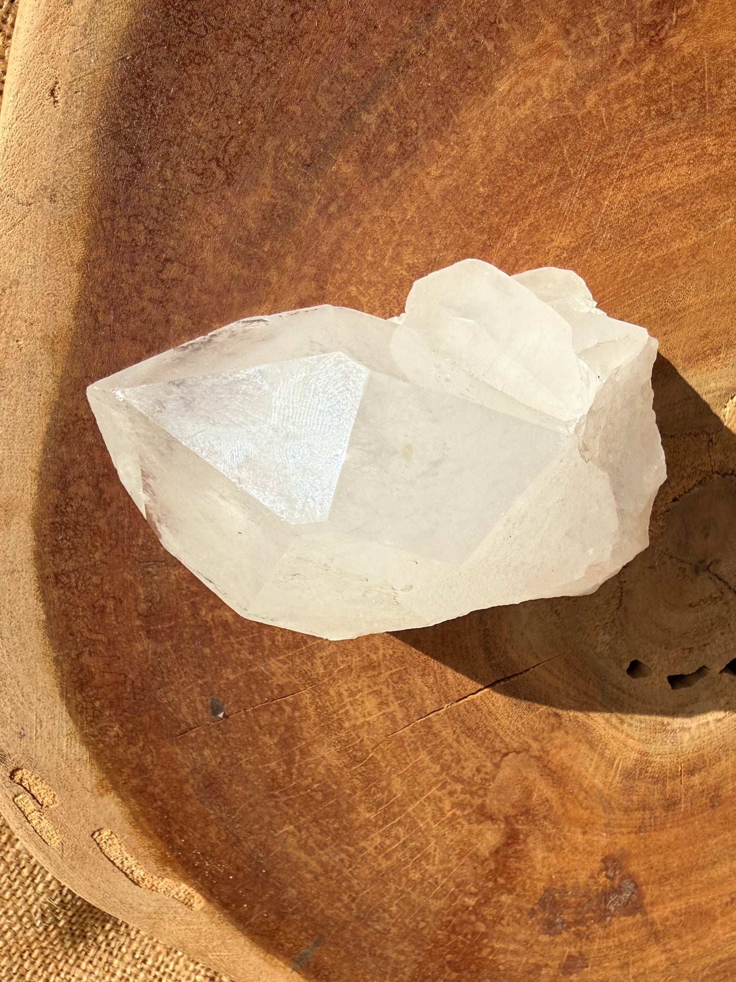 Clear Quartz Natural Point