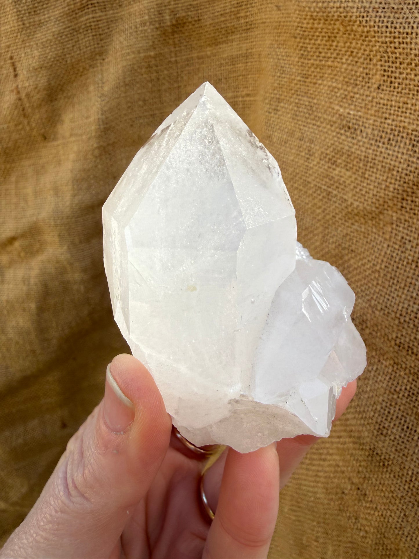 Clear Quartz Natural Point