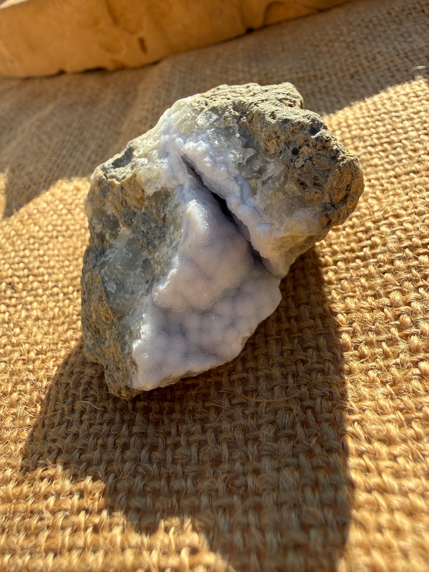 Blue Chalcedony Specimens