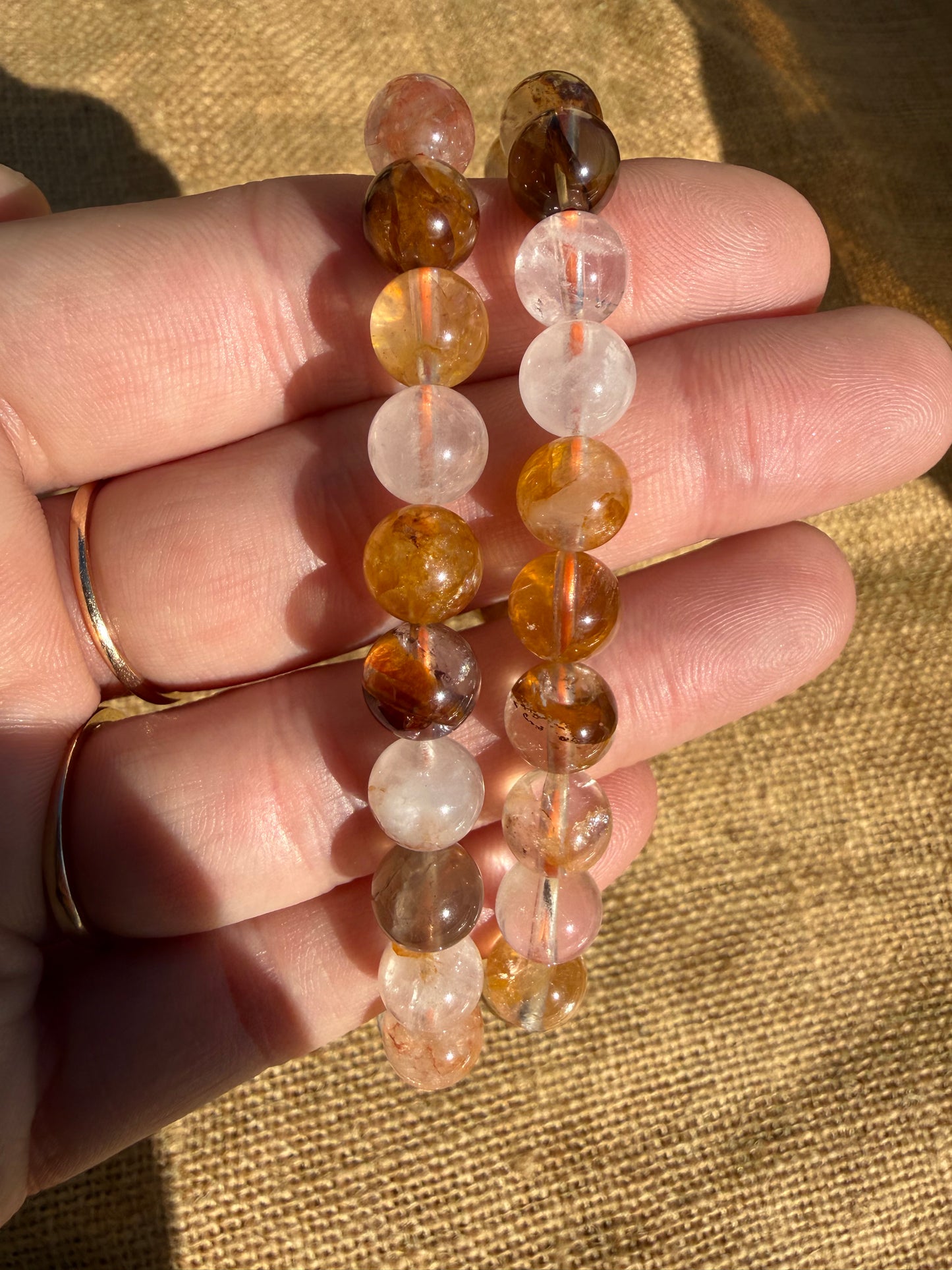 Golden Healer Bead Bracelet