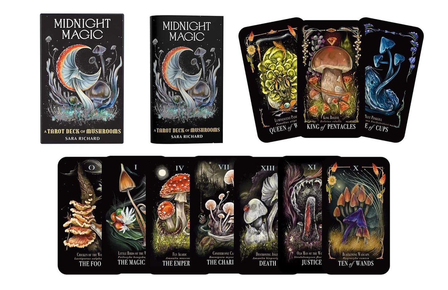 Midnight Magic - A Tarot Deck of Mushrooms