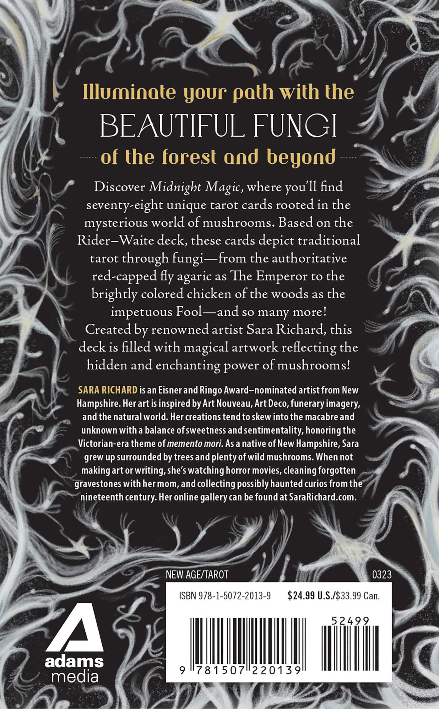 Midnight Magic - A Tarot Deck of Mushrooms