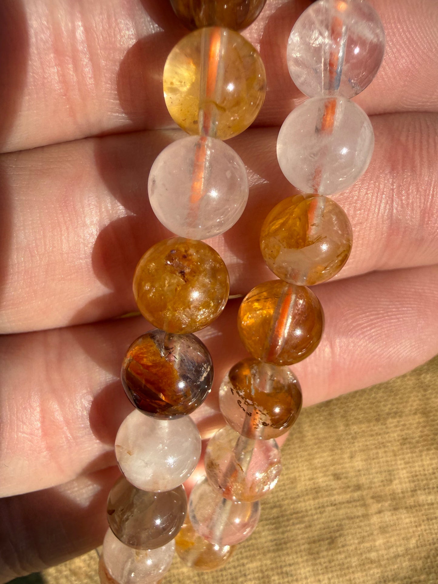 Golden Healer Bead Bracelet
