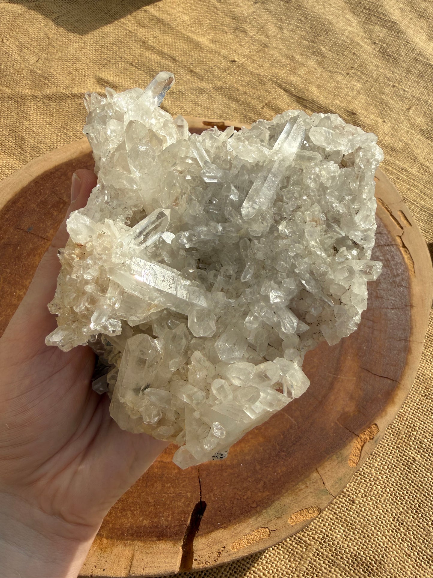 Clear Quartz Cluster