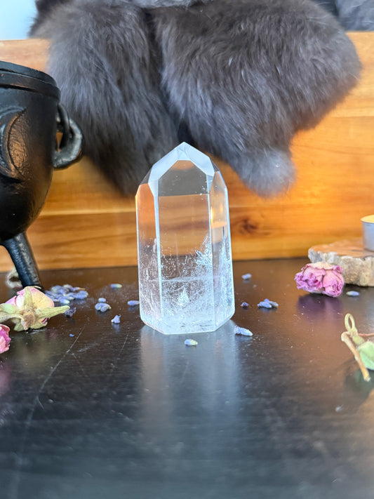 Clear Quartz Tower