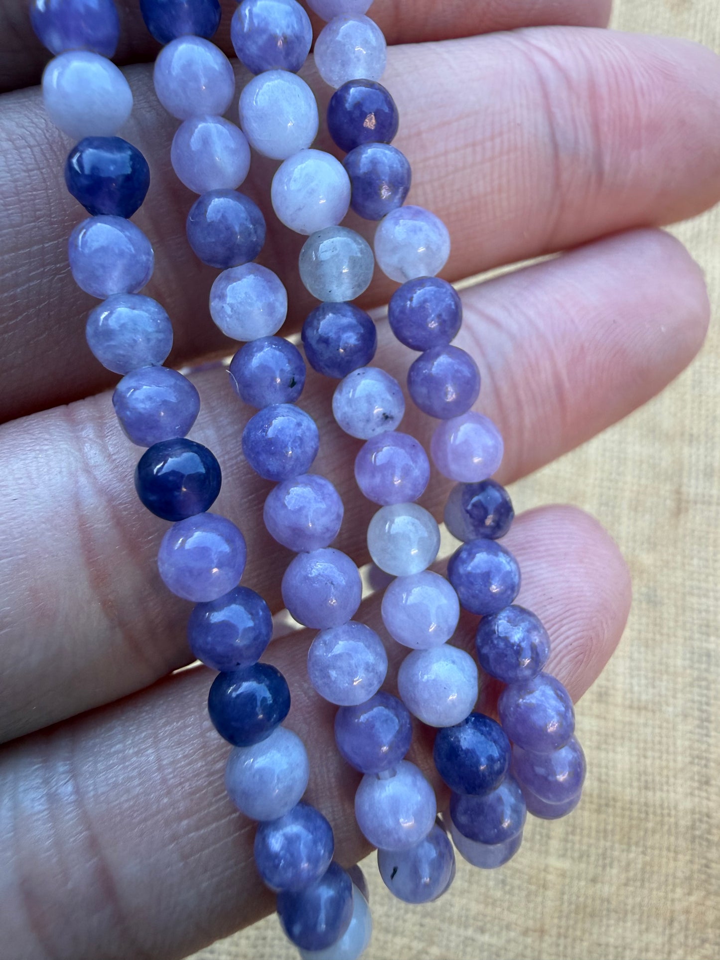 Lepidolite Bracelet 4mm