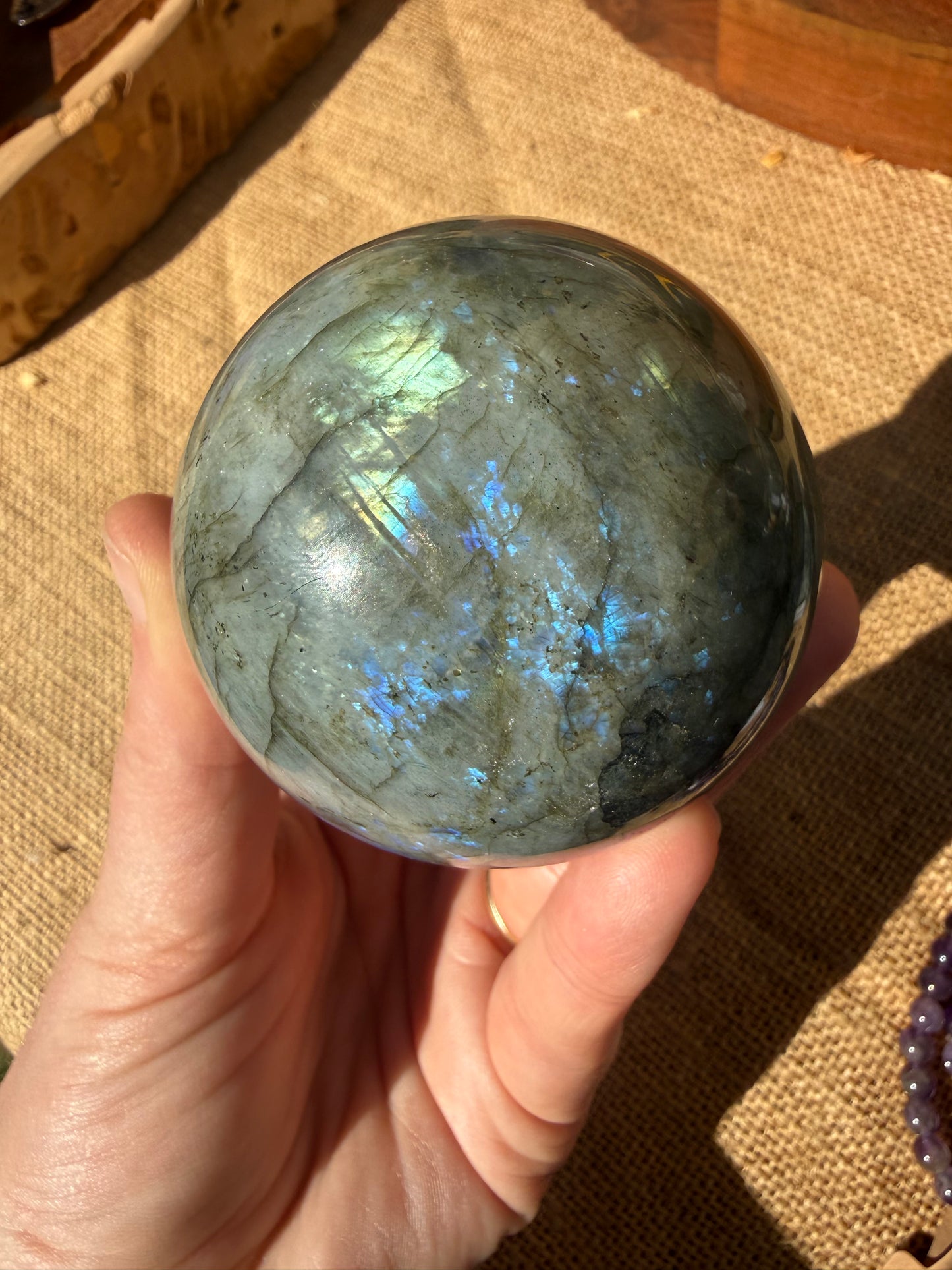 Labradorite Sphere