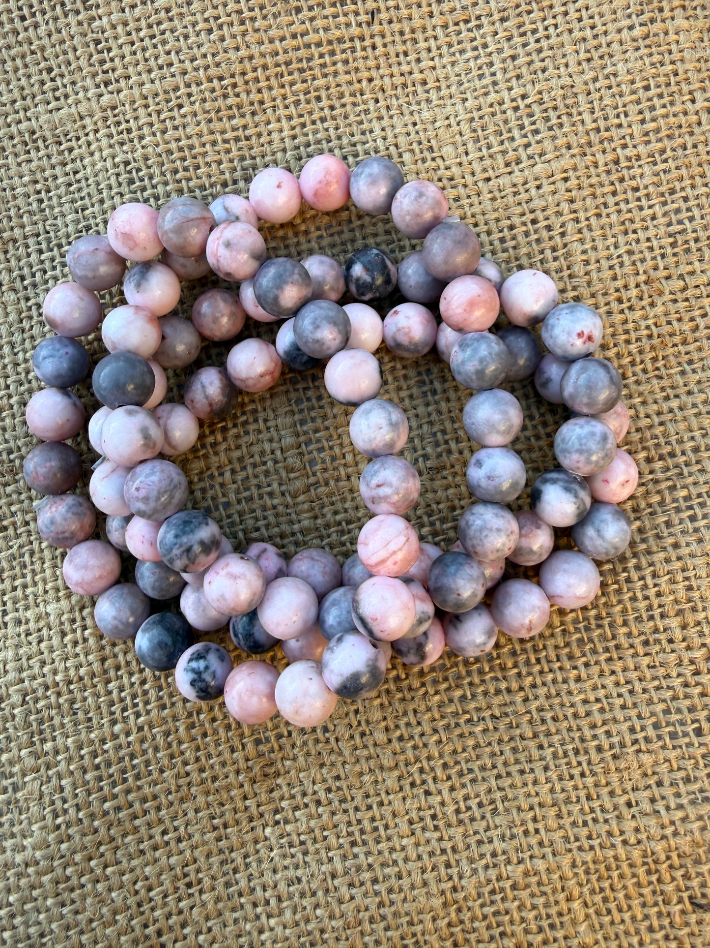 Pink Zebra Jasper Bracelet
