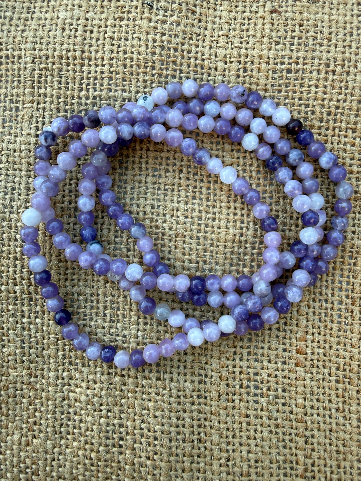 Lepidolite Bracelet 4mm
