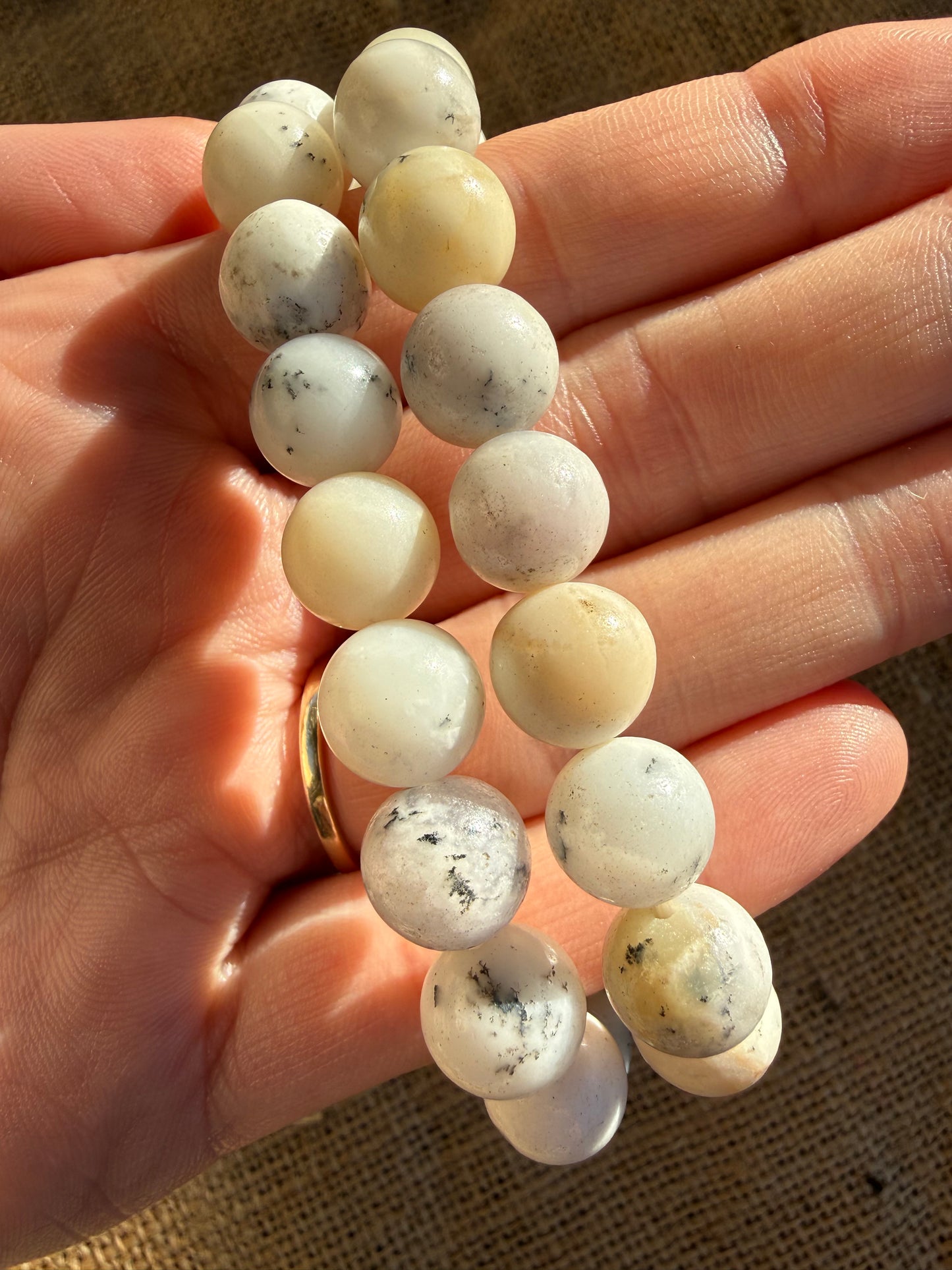 Dendritic Opal Bracelet