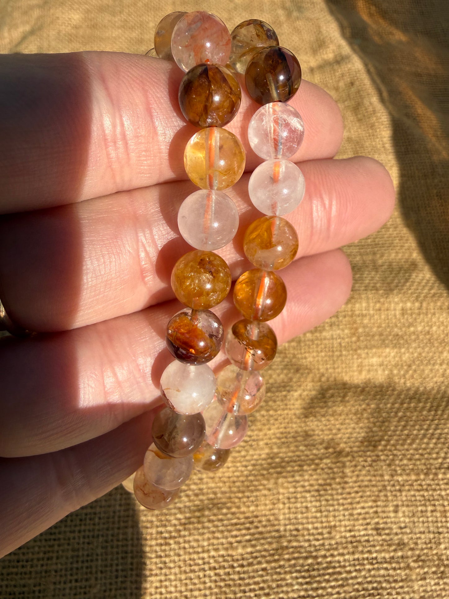 Golden Healer Bead Bracelet