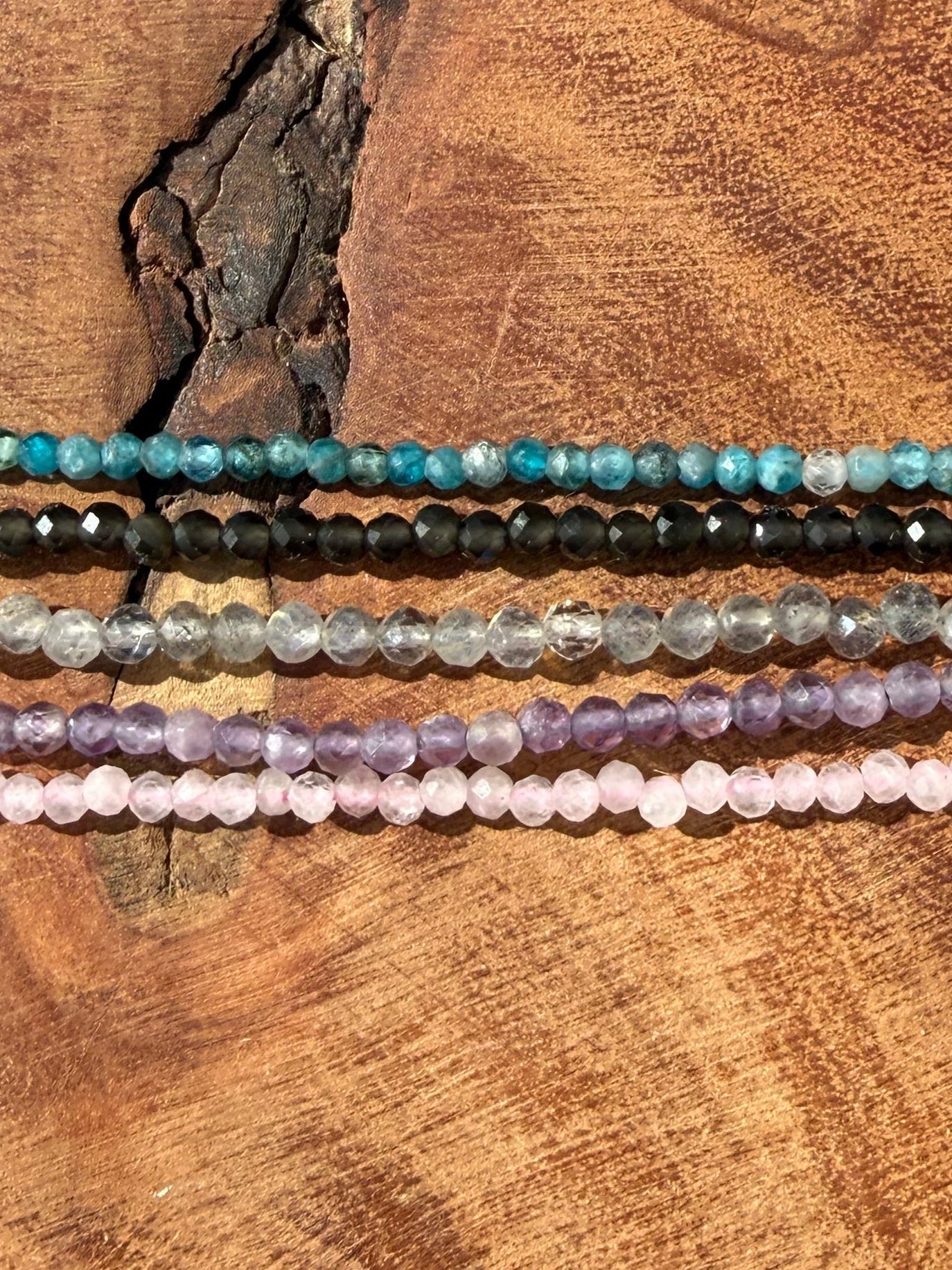 Faceted Gemstone Necklaces