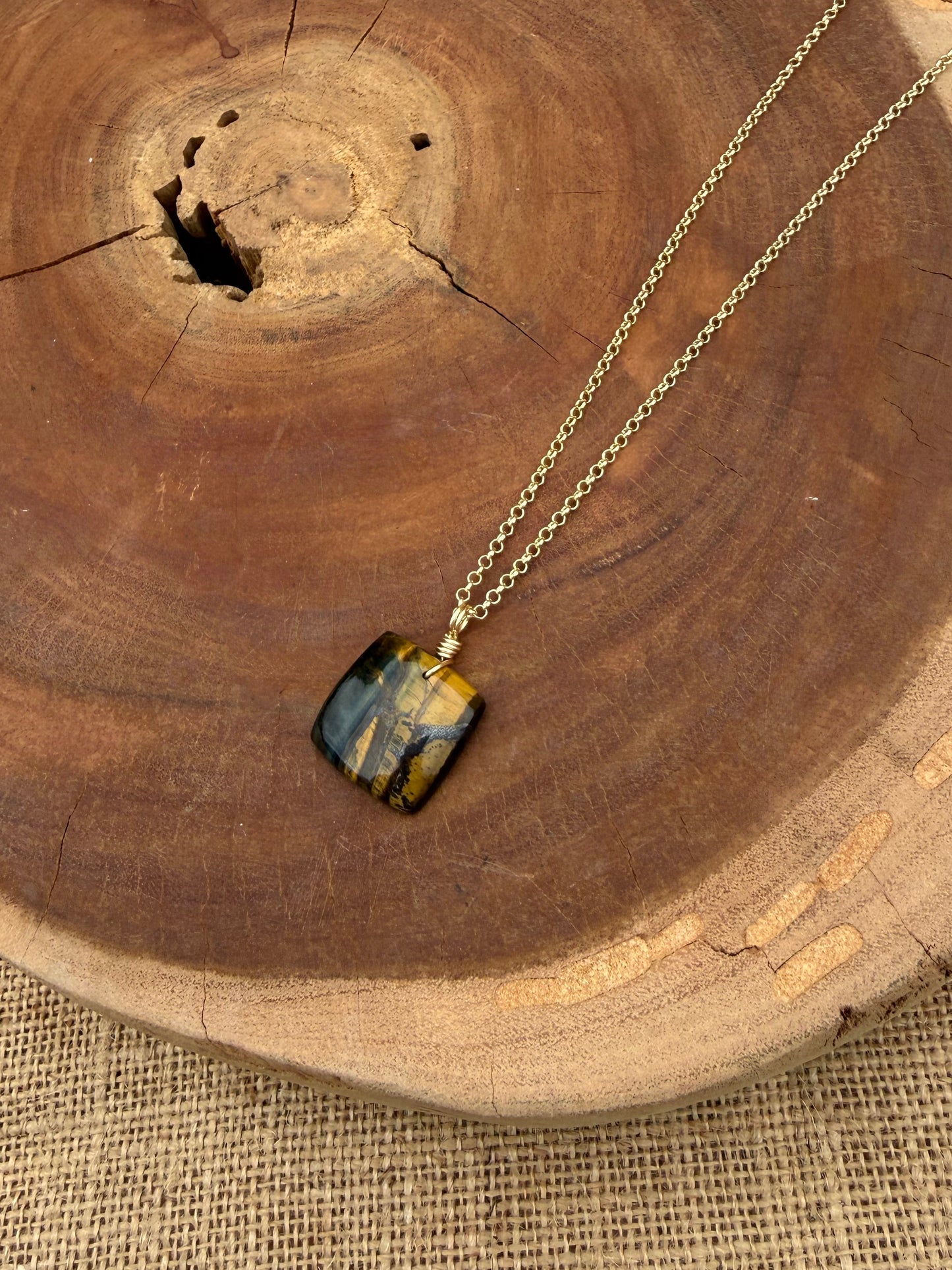 Tigers Eye - Gold