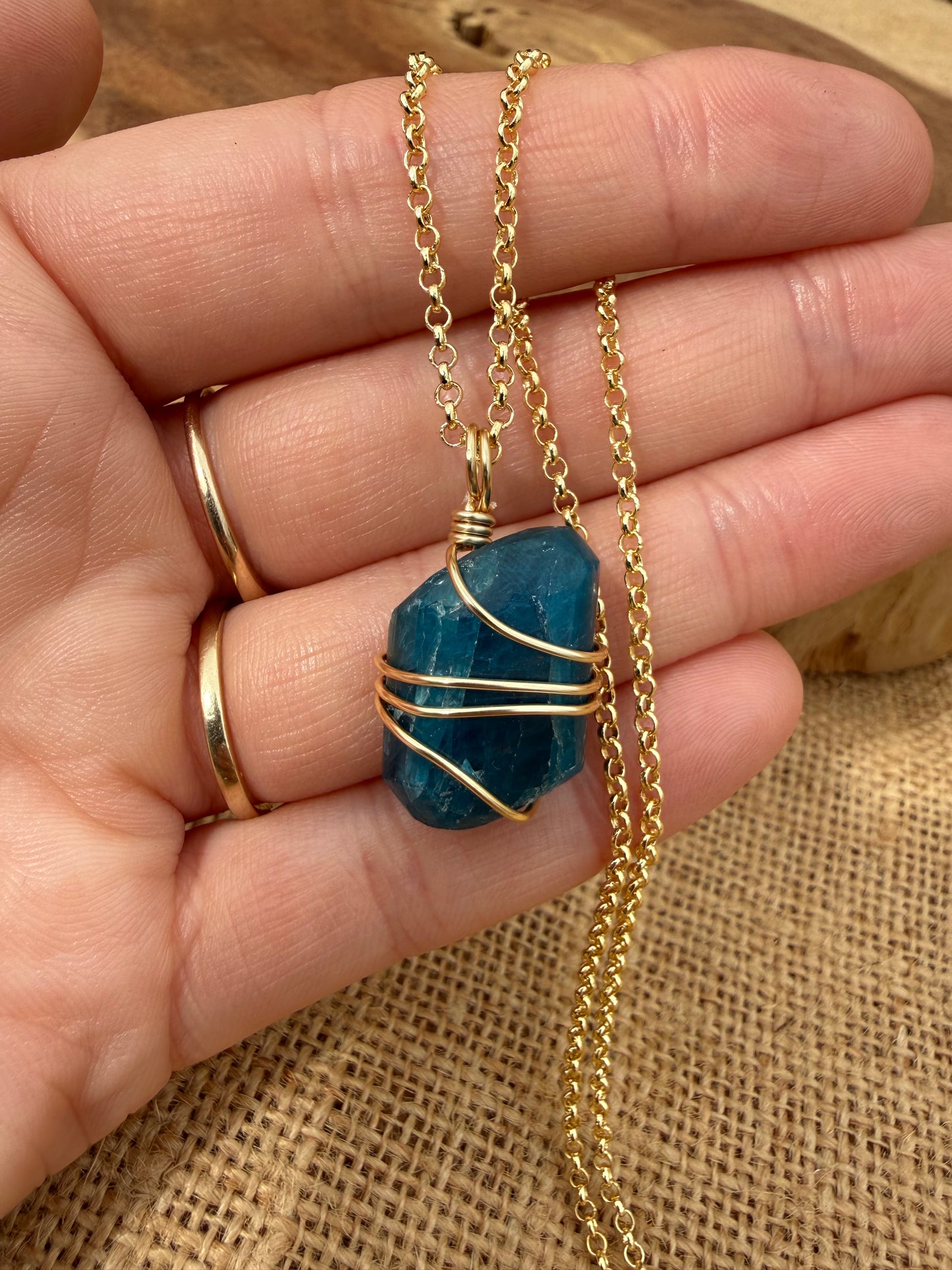 Apatite - Gold