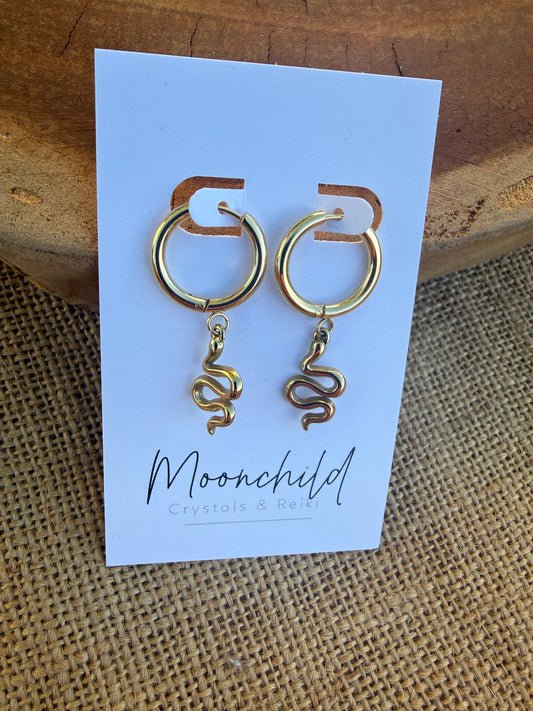 Snake Huggies - Gold