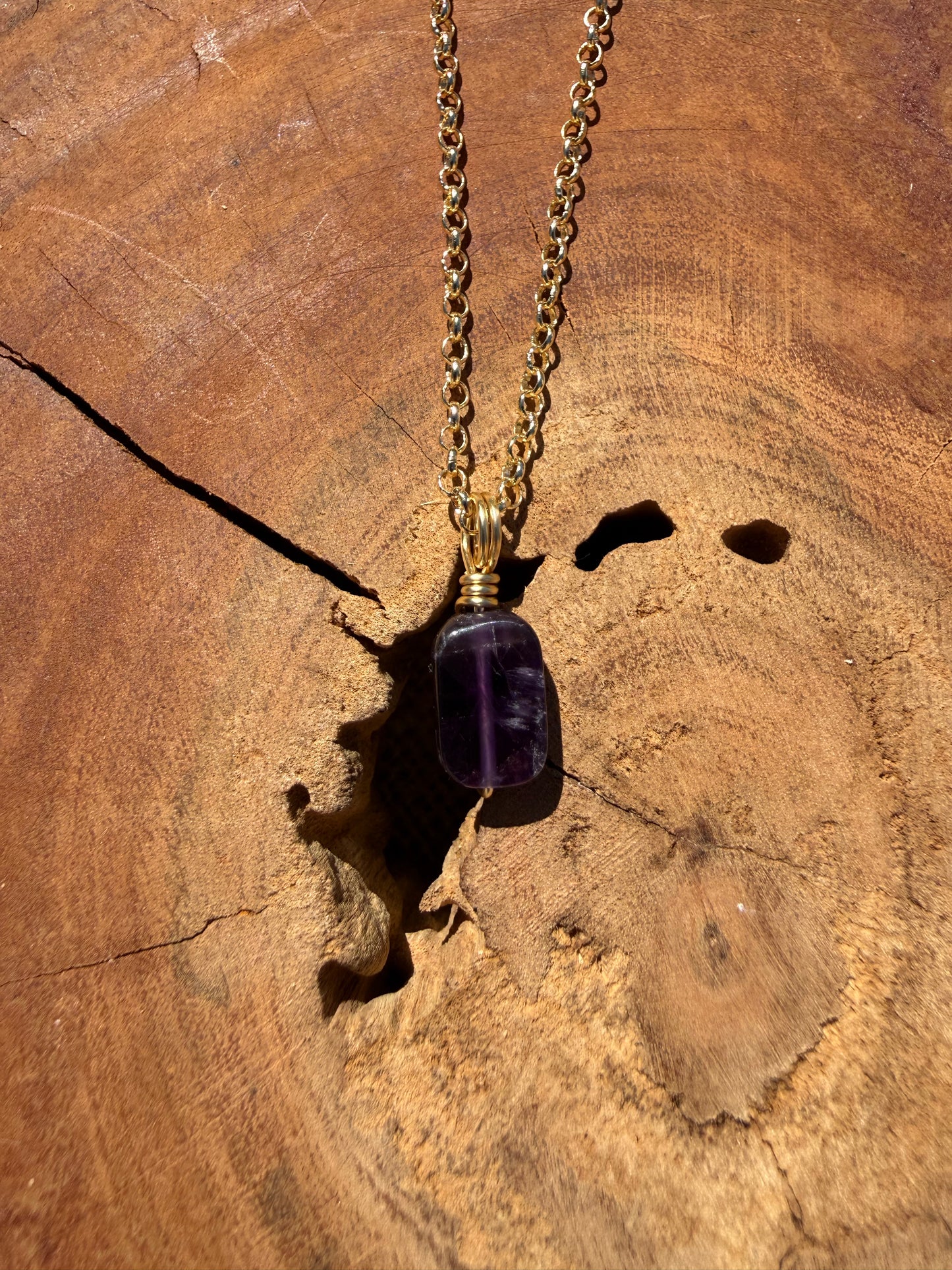 Amethyst Mini - Gold